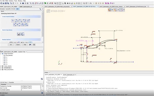基于STAR CCM+的参数优化分析（design manager）