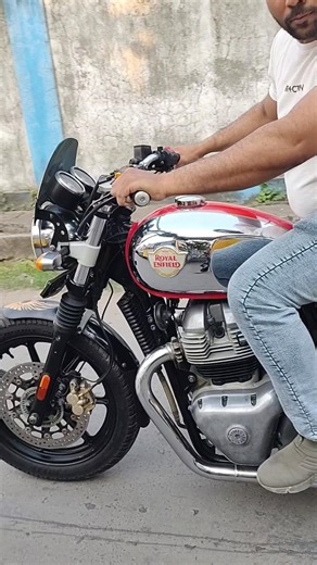 MODIFIED INTERCEPTOR 650 BS6 TO EXHAUST SOUND || MARK 2 WITH RE ORIGINAL ALLOY WHEELS FOTTED