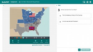 BrainPOPAssignmentCivil War I Movie with Pause PointsHideS... | Filo