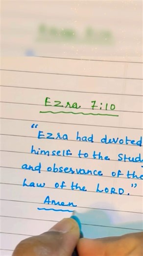 Ezra 7:10 Explained #bibleverse #wordofgod #biblestudy #amen #bible #scripture #adonai #dailybible