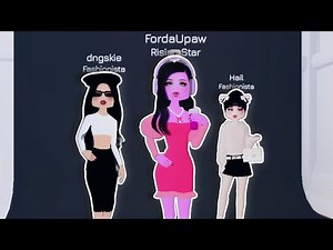 Roblox Dress to Impress with mga tala! 😍 Part 1 | ItsUpaw