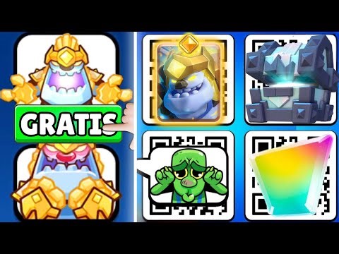 VELOCE! EMOTE E EVOLUZIONE GRATIS con QR CODE su CLASH ROYALE!