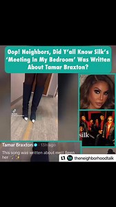 1.6M views · 28K reactions | #Repost @theneighborhoodtalk with @use.repost・・・Oh wow! Tamar inspired a bop!  Neighbors did y’all know this?!  #TamarBraxton | The Steven Knight Show | Facebook