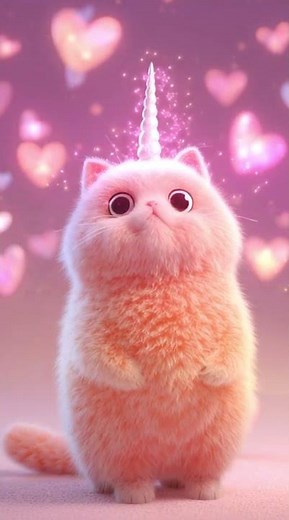 Gato Unicórnio Mágico | Mundo Fantástico Fofo e Colorido! #diversao #cat #gatounicornio #magic