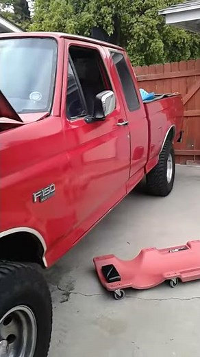 1993 f150 OBS hard shifting fix.