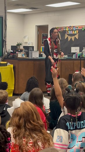 Mrs. Knight graciously showing our students her native culture. | John S. Jones Elementary School