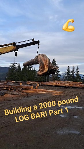 Part 1 of a huge log bar that Jordan is currently building for our clients in Wisconsin! Like and follow us to catch Part 2. #logcabin #furnituredesign #wisconsinrealestate #HeavyDuty #yellowstone | Artisan Custom Log and Timber Homes