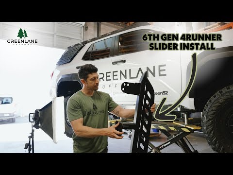 Greenlane Offroad 6th Gen 4Runner ALUMINUM Slider Install!