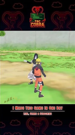 I Created a Naruto Fan Made Game in One Day ⚡