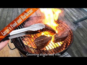 Countrystyle Beef Rib Tacos. Sous vide and the seared on the Smokey Joe. Low carb. Keto