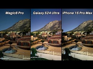 Honor Magic6 Pro Vs Galaxy S24 Ultra Vs iPhone 15 Pro Max Camera Comparison