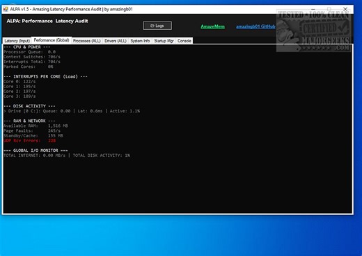ALPA (Amazing Latency Performance Audit)
