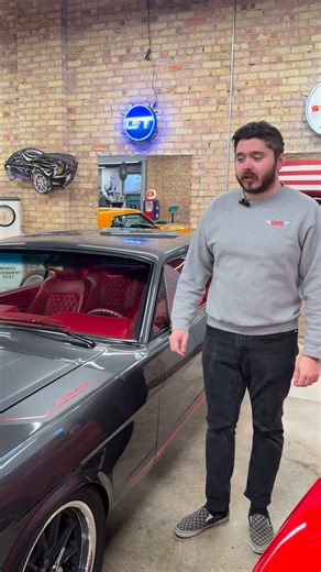 Director of Education Matt Miller-Wells discusses the idea of restomods using two Mustangs currently on display in our Mighty Mustangs exhibit. | The Garage
