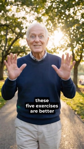 5 Simple Exercises Better Than Walking After 60 #SeniorFitness #stayactive