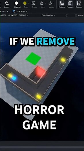 Make a Horror Game in 1 Minute