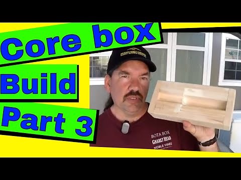 Core Box In Casting aka core box pattern