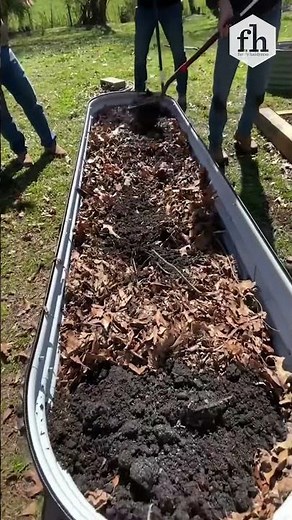 An Easy DIY Hack to Fill a Raised Garden Bed