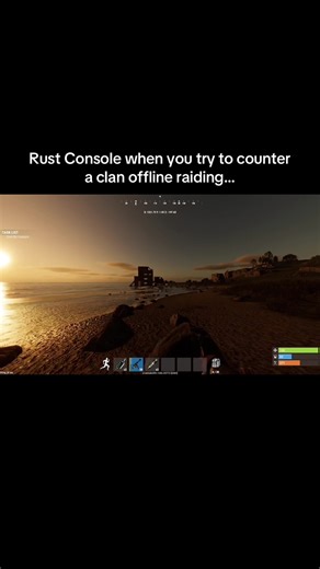 Rust Console when you try to counter a clan offline raiding…#fyp #foryou #rustconsole #rusttok #notlvl99