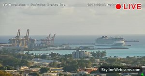 【LIVE】 Live Cam Bridgetown Port - Barbados | SkylineWebcams