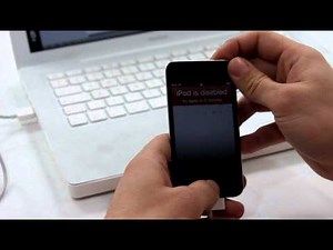 Resetting iPod Touch in DFU mode