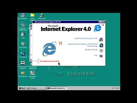 Internet Explorer 4 01 with SP1 Install and Hands On