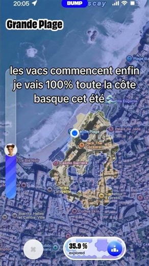 Débloquer toute la côte basque sur sa map