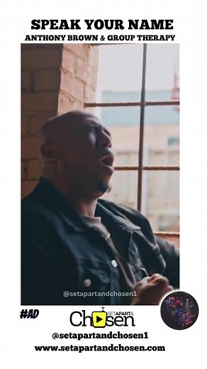 10K views · 167 reactions |  Video Alert - The music video for Anthony Brown & group therAPy’s new Top 30 hit, “Speak Your Name,” premieres on the BET Gospel channel today! #BETGospel #BET #Gospel #SpeakYourName #believe #soulmusic #lifemusic #destiny | Set Apart and Chosen | Facebook