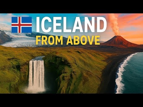 🇮🇸 Iceland From Above | Stunning Drone Footage of Glaciers, Volcanoes & Waterfalls