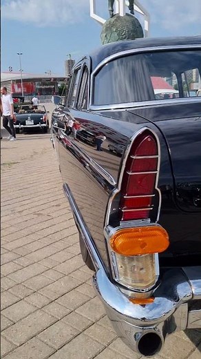 Черная Чайка ГАЗ-13, советский премиум класс на #ретроралли