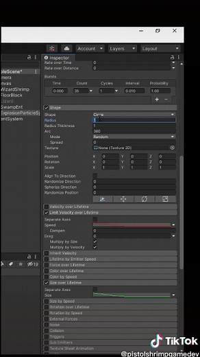 Creating an Explosion Particle System in Unity