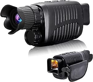 Night Vision Monocular,Digital Night Vision Goggles for Darkness,1080p Full Video Long Distance Infrared Monocular for Hunting, Camping,Travel,Surveillance,Support 512G TF Card