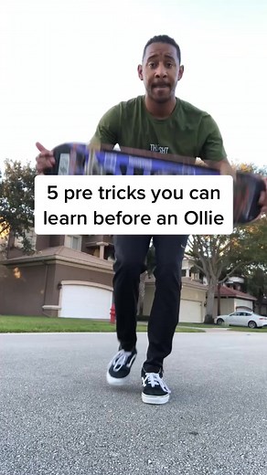 5 pre tricks you can learn before an Ollie, Shove it, or Kickflip #ollie #thssht #shoveit #kickflip #skaters #bestthings #foryourpage