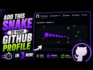 🚀 Add an Animated Snake to Your GitHub Profile in 3 Minutes 🐍