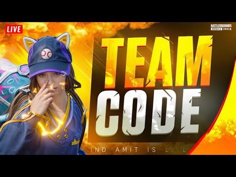 JOIN TEAMCODE AND ENJOY FREE ROOMS | IND AMIT IS BACK !! | BGMI NONSTOP LIVESTREAM | BGMI LIVE