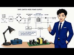 How SMPS (Switch-Mode Power Supply) Actually Works—Step by Step