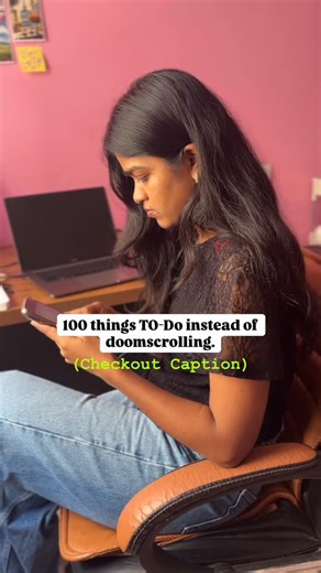 Meghana Kudumu on Instagram: "Day 97/100 1. Journal 2. Brain dump 3. Gratitude list 4. Deep breathing 5. Meditation 6. Stretching 7. Morning pages 8. Affirmations 9. Mind reset 10. Visualization 11. Read 12. Learn vocab 13. Watch tutorial 14. Skill practice 15. Research topic 16. Note taking 17. Online course 18. AI learning 19. SEO practice 20. Content study 21. Writing 22. Freewriting 23. Doodling 24. Painting 25. Brainstorming 26. Caption writing 27. Reel hooks 28. Canva design 29. Content pl