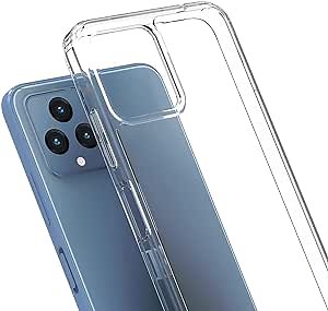 for T-Mobile Revvl 6/6X 5G Case,for Boost Celero 5G 6.5" 2023 Case: Crystal Slim Air Buffer Clear TPU [Drop Proof]+ PC Shockproof Protective Phone Case Cover for TMobile (Transparent)