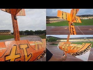 Foamboard RC Airplane Build simple stick