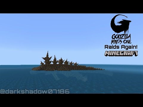 Minecraft: Godzilla Minus One Raids Again!