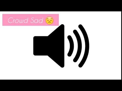 Crowd Sad Sound Effect