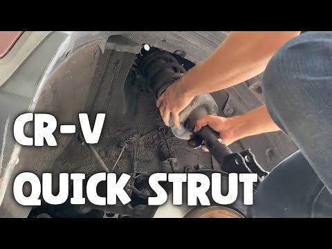 2012 to 2016 Honda CR V Quick Strut Shocks Install How To