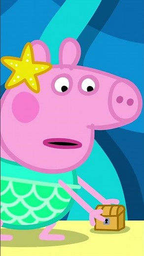 Peppa Finds Buried Treasure!! #PeppaPig #Shorts