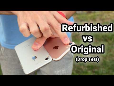Refurbished vs Original iPhone 7 Drop Test - Which Is Better?