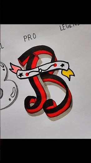 Learn How to Draw Letter 'B' in 4 Different Styles! ✍️🎨 #shorts