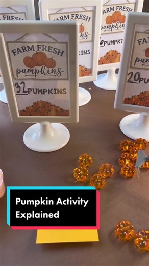 Pumpkin Activity for Teaching Multiplication in Third Grade