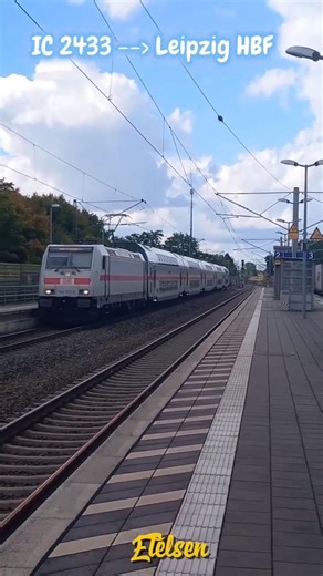 IC 2433 ➡️ Leipzig HBF Zugdurchfahrt in Etelsen #br146 #ic2 #leipzig