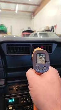 1992 Camaro Z28 A/C Temp Check