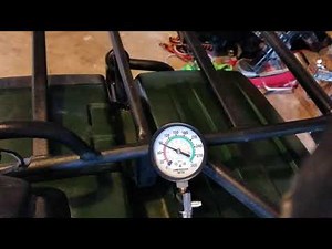 1998 Yamaha Big Bear 350 4x4 Compression Test