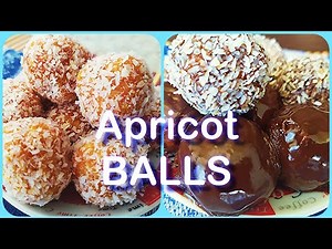 Dried Apricot Dessert - Easy to make Apricot balls