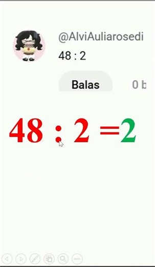 48 divided by 2: double-digit division by a single digit without a calculator